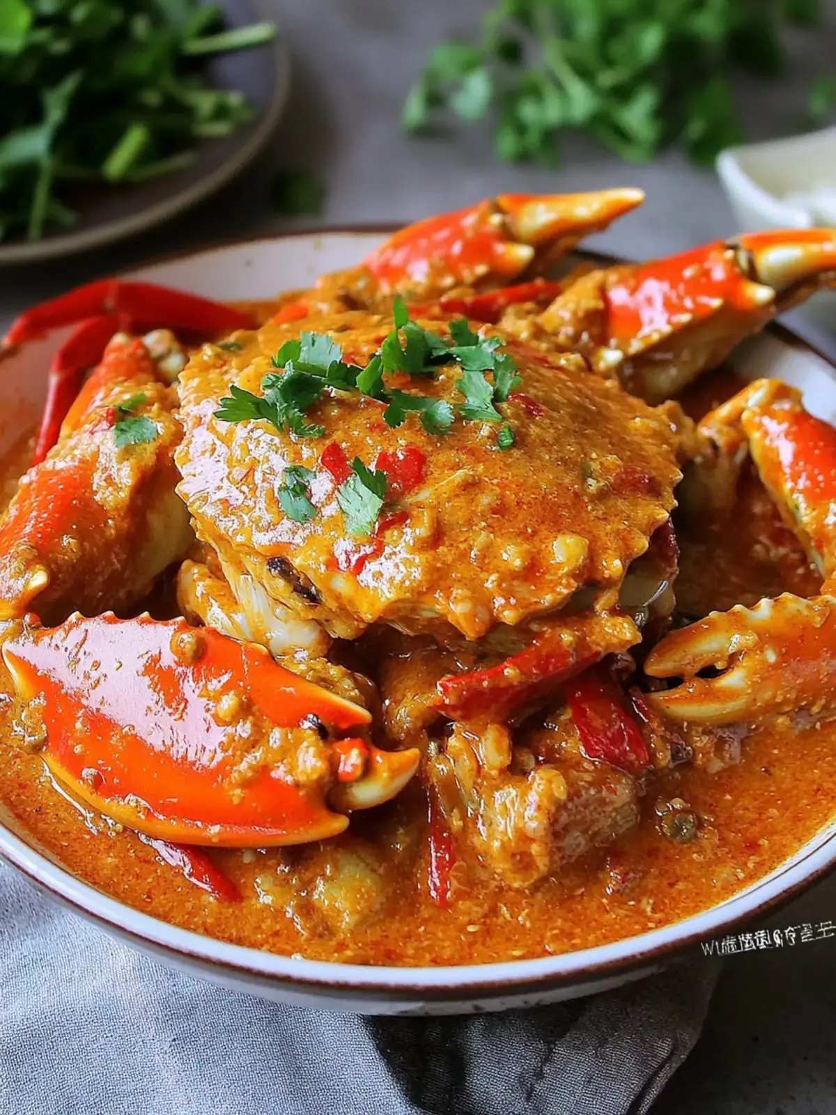 Spicy Garlic Chili Crab