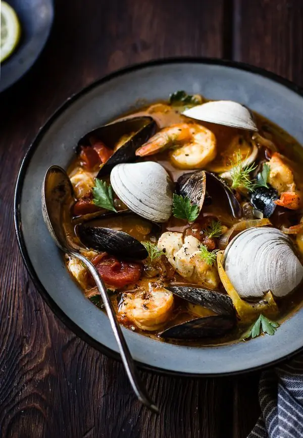 Rustic Seafood Stew (Shrimp, Mussels & Clams)