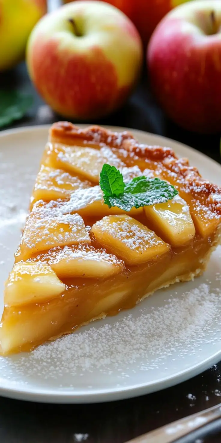 Classic French Apple Tart (Tarte aux Pommes)