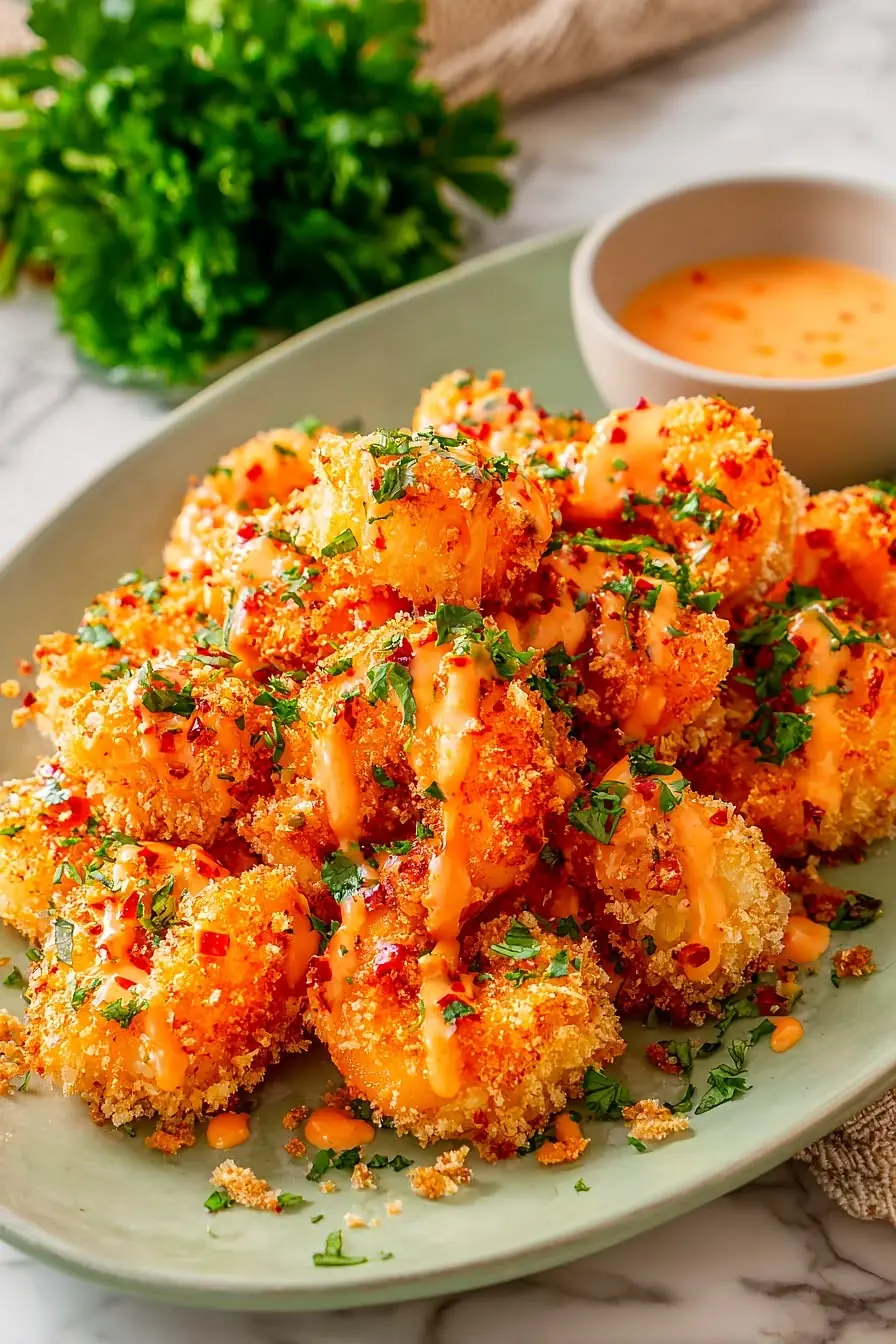 Crispy Bang Bang Shrimp Bites