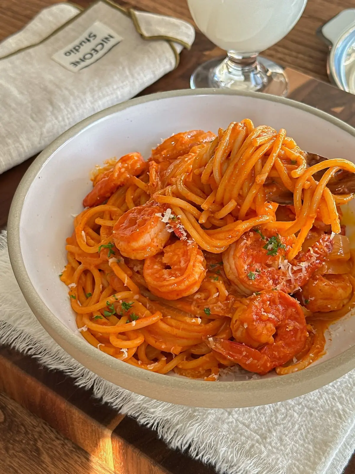 Creamy Shrimp Pasta