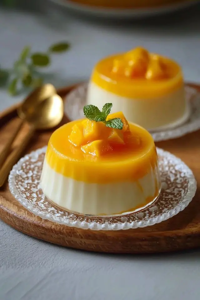 Mango Panna Cotta