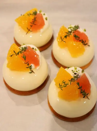Citrus Mousse Cakes
