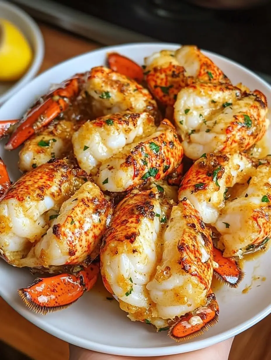 Garlic Butter Lobster Bites