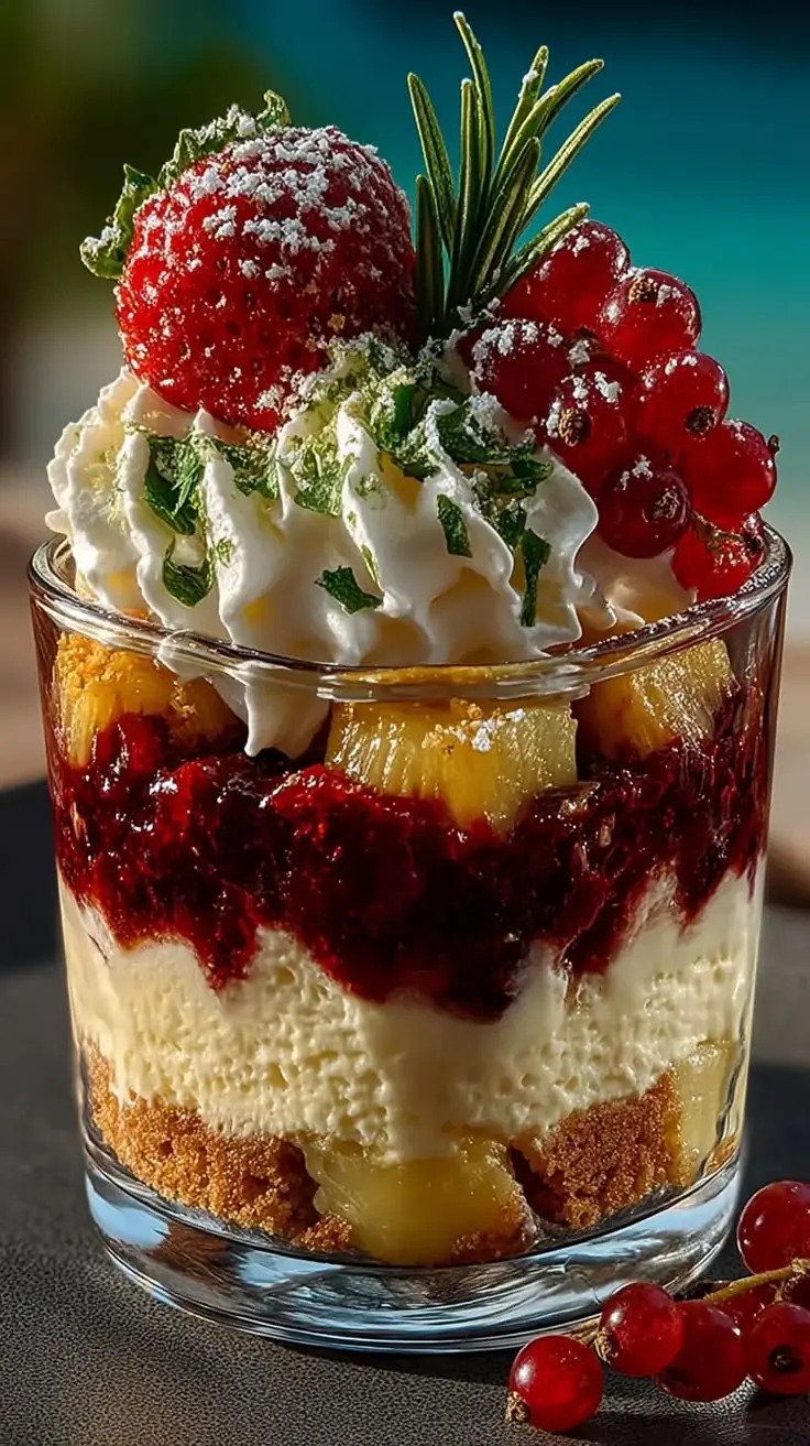 Berry Cheesecake Parfait Cups