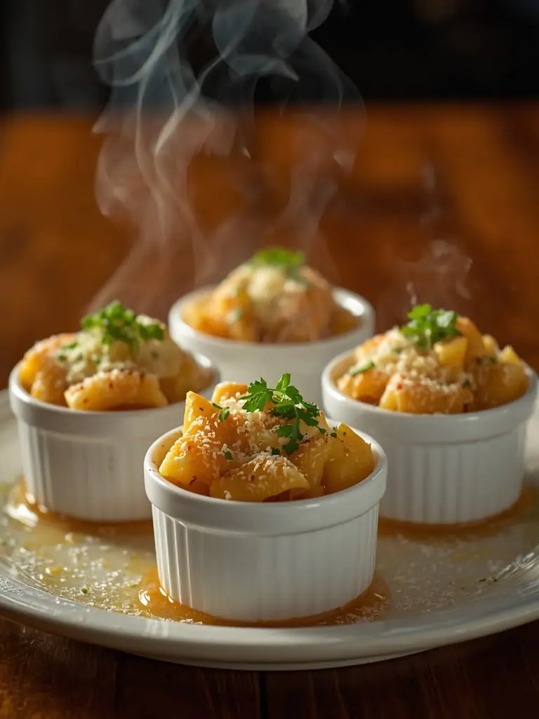 🧀✨ Steamy Baked Mac and Cheese Cups
