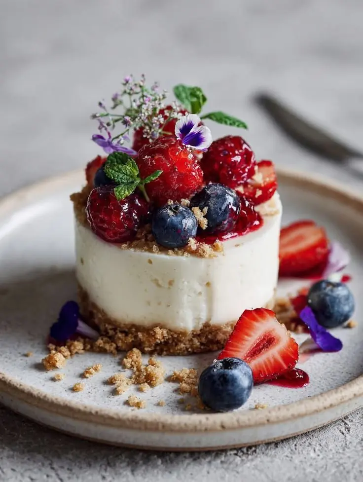 🍰 The Cheesecake Texture Looks Absolutely Perfect