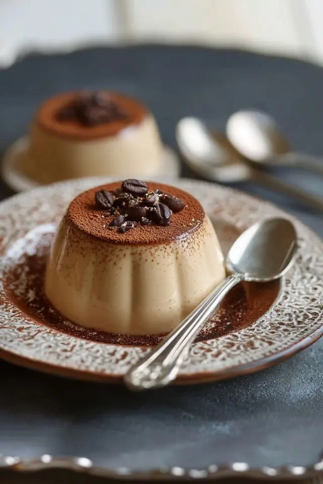 ☕ The Coffee Dessert That Looks Like Pure Elegance on a Plate