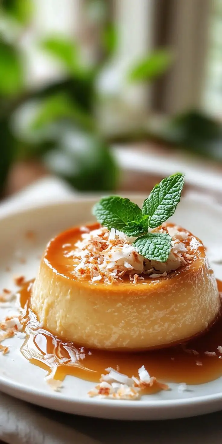 🍮 A Caramel Flan That Feels Like Comfort, Elegance, and Pure Indulgence