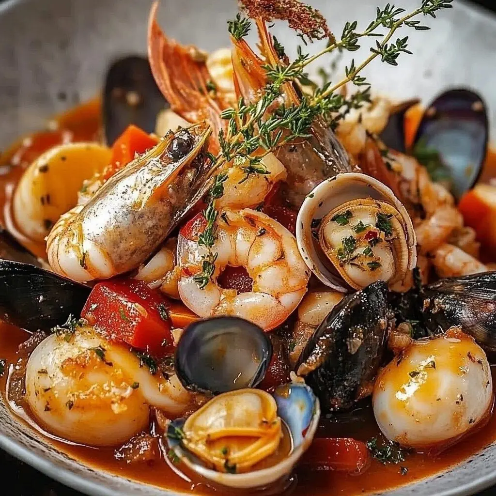 🦐 Seafood Cioppino – A Coastal Feast Bursting with Ocean Flavor