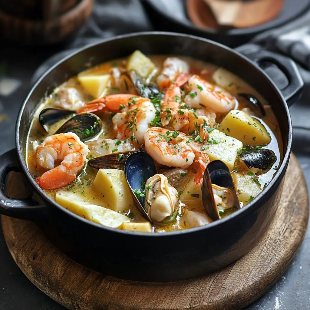 🥘 Seafood Chowder – A Hearty Coastal Comfort Food Classic
