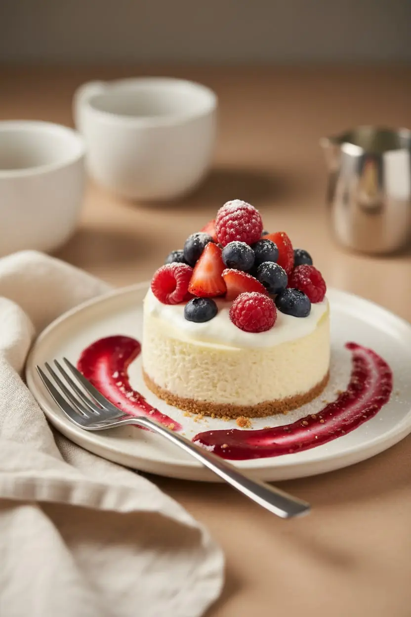 Mini Mixed Berry Cheesecake