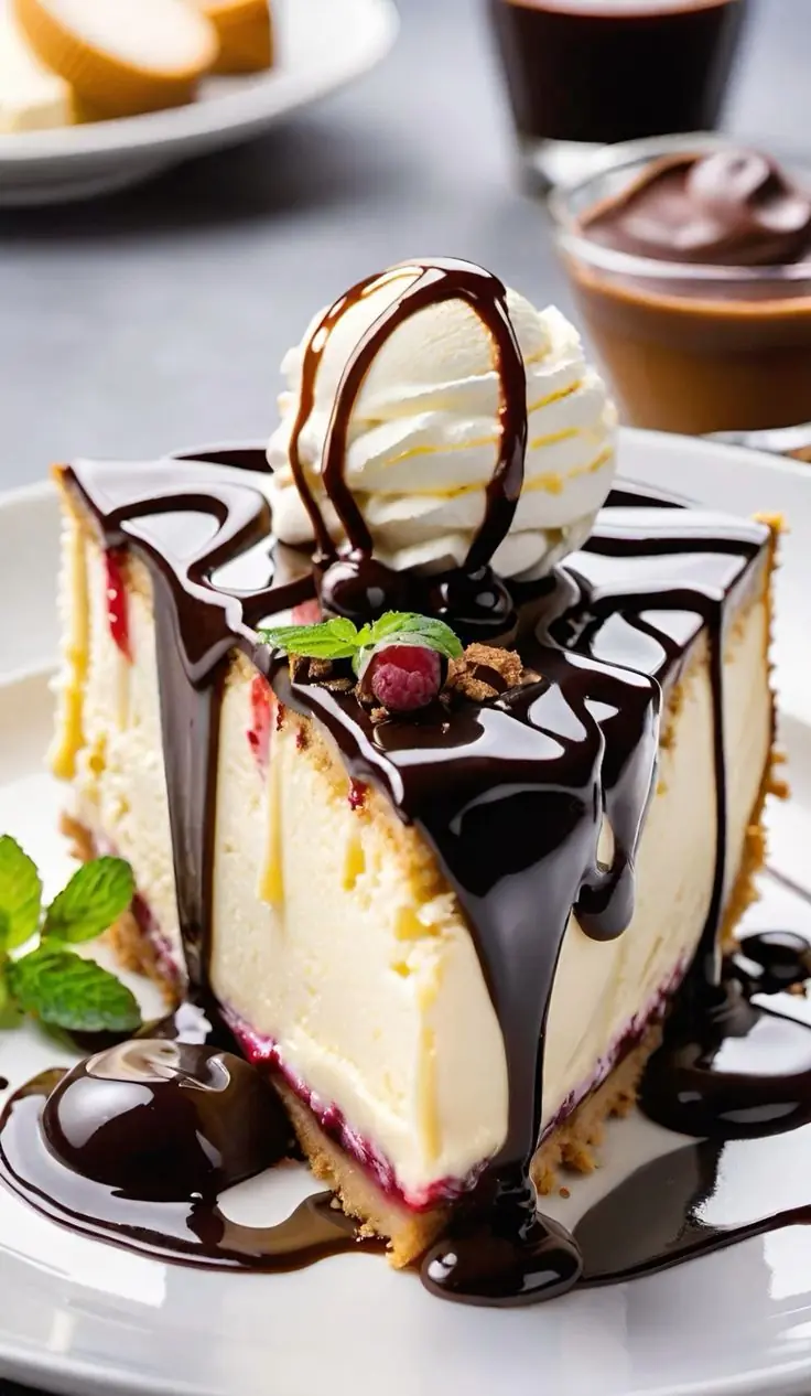 Chocolate Ganache Cheesecake