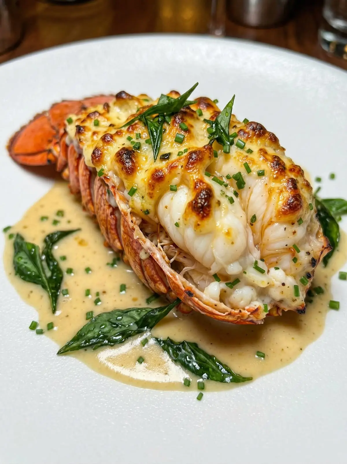 Creamy Garlic Parmesan Lobster Tail