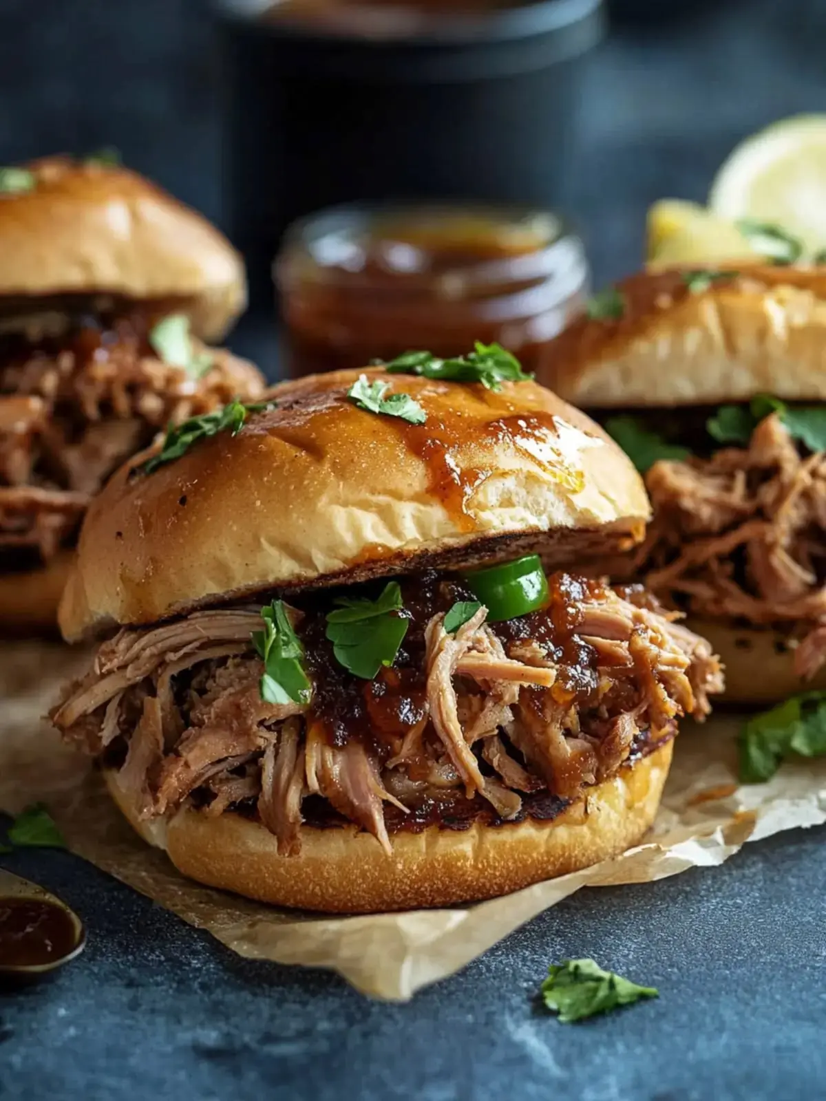BBQ Pulled Pork Sliders