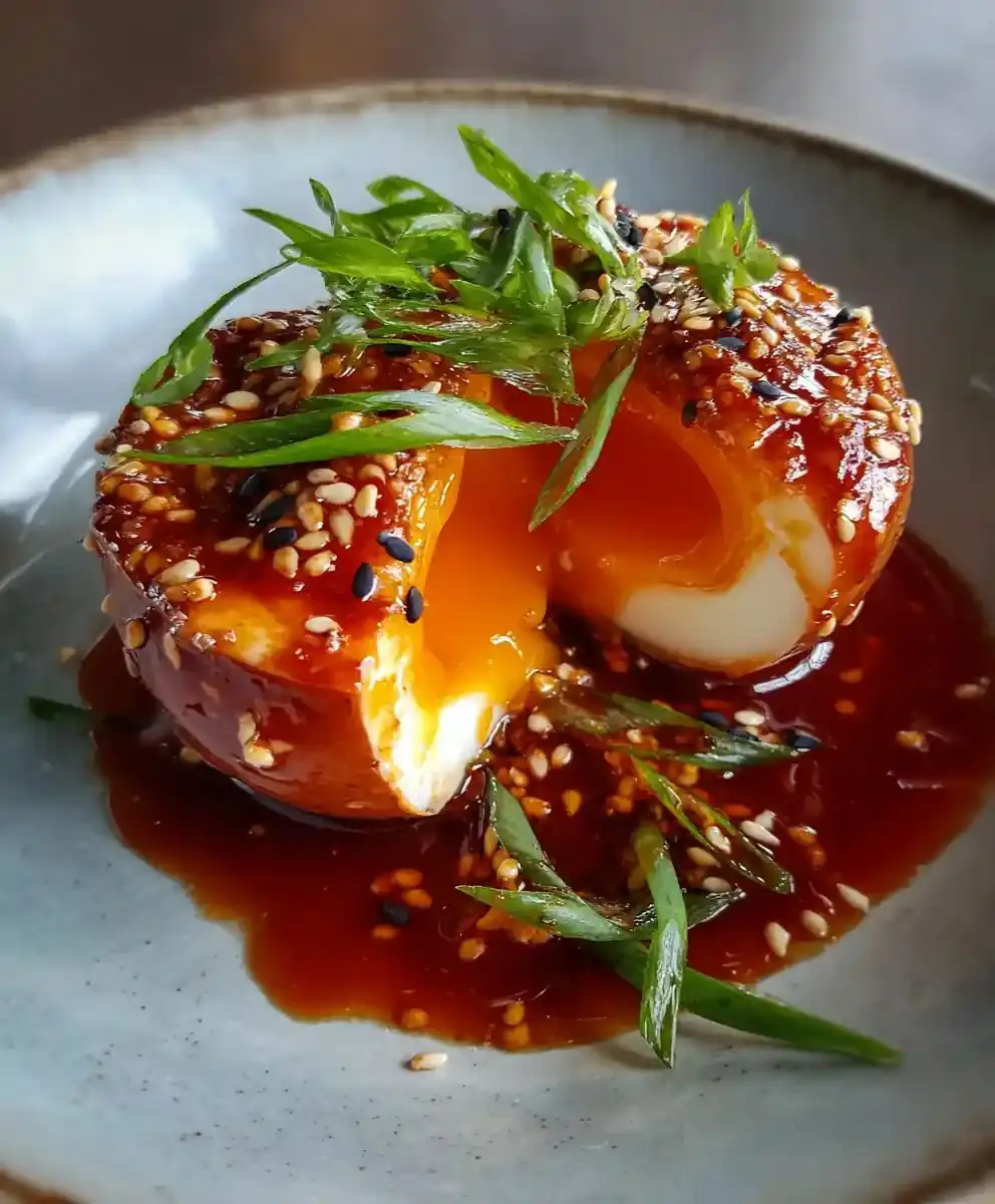 Korean Chili Jammy Eggs (Mayak Eggs Style)
