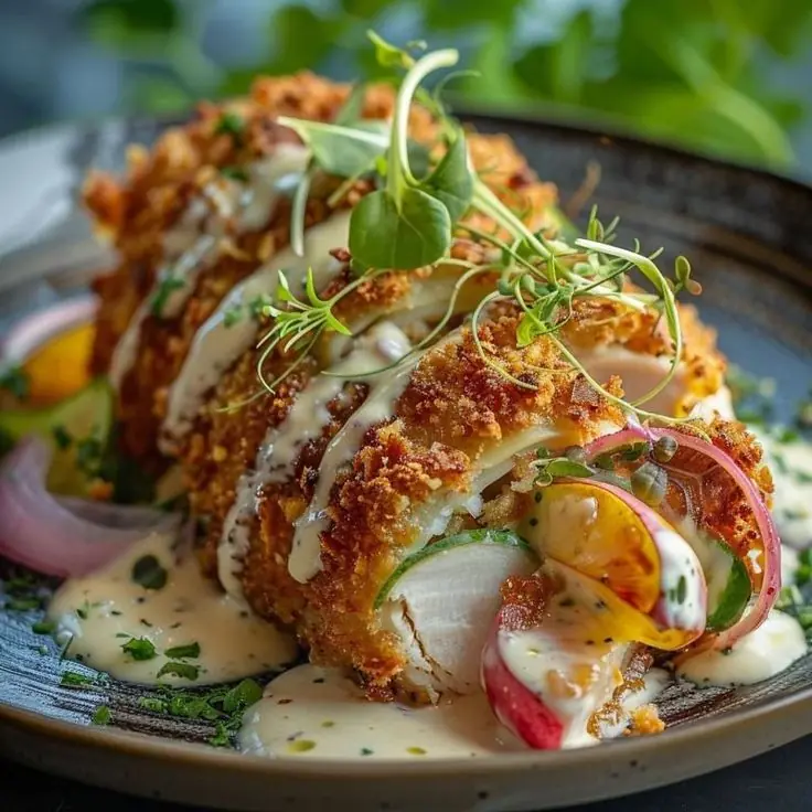 Crispy Seafood Taco Rolls with Lime Crema