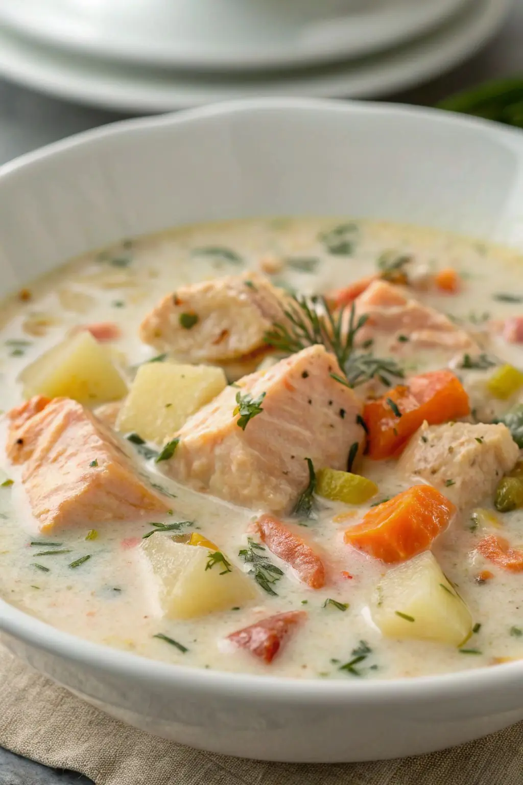 Creamy Salmon Chowder