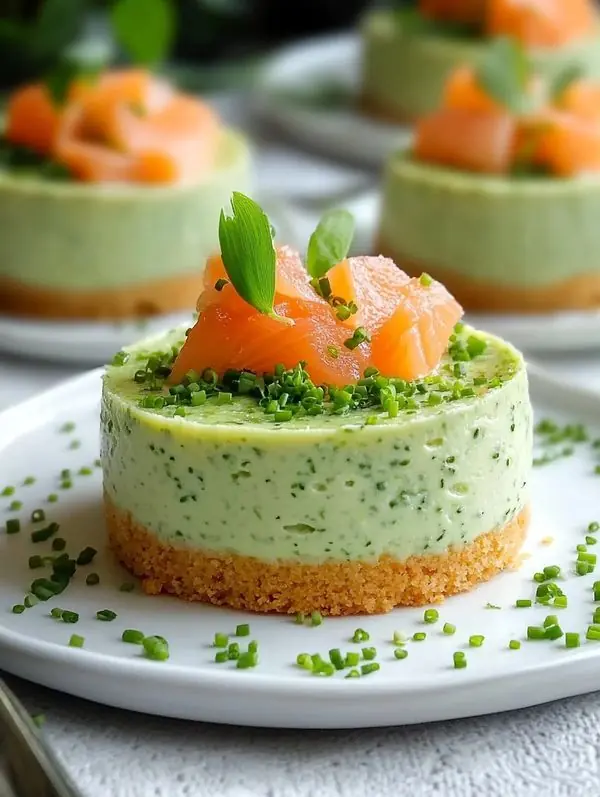 Smoked Salmon & Herb Cheesecake Bites