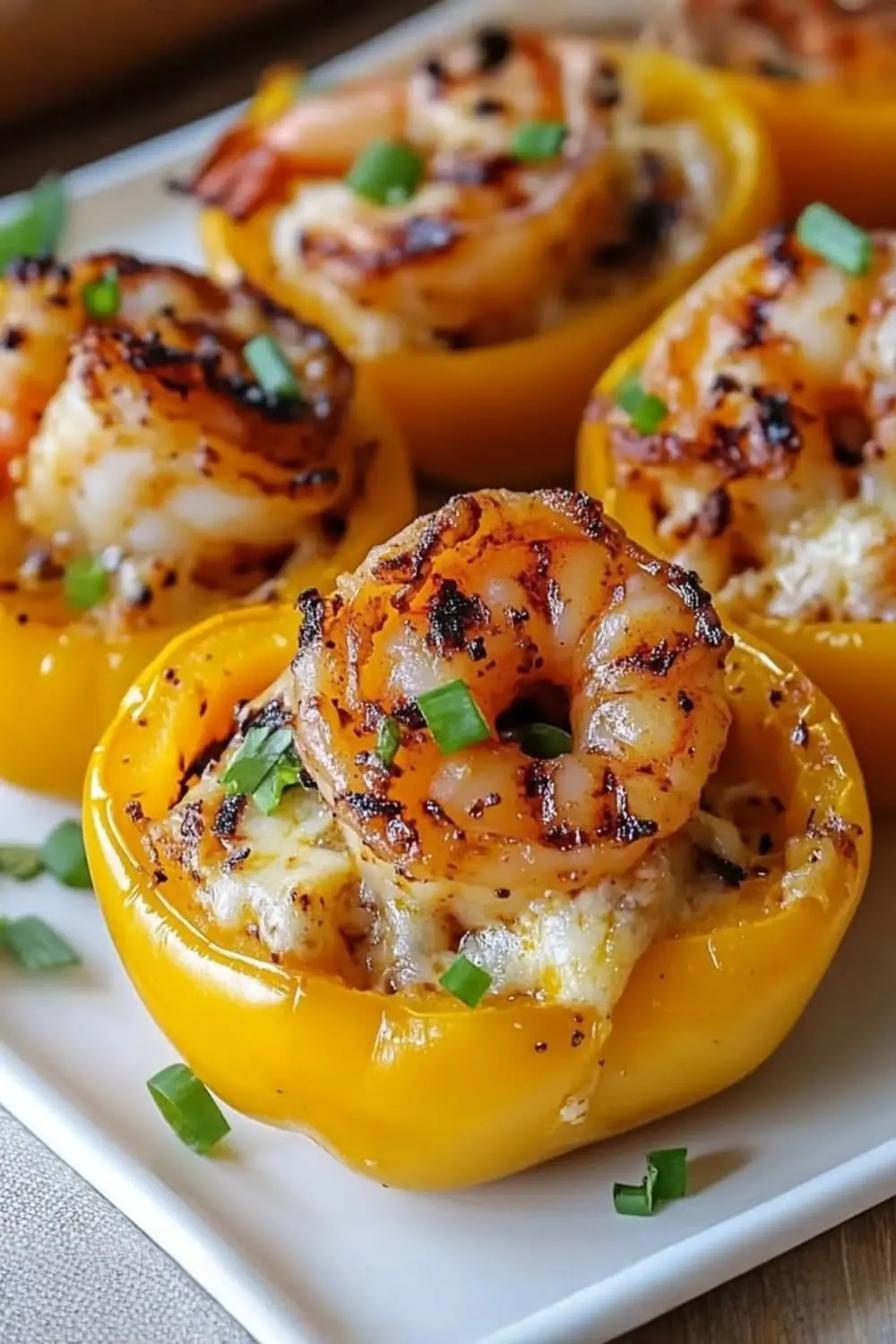 π¦ Grilled Shrimp Stuffed Mini Bell Peppers