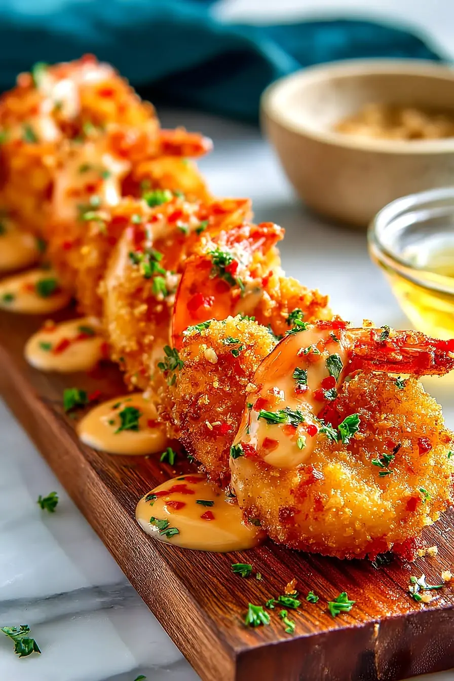 🍤 Crispy Bang Bang Shrimp