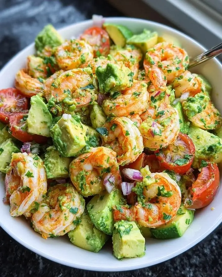 🥑🍤 Avocado Shrimp Salad