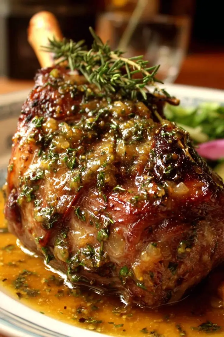 Slow-Roasted Garlic Herb Pork Shoulder: A Tender and Flavor-Packed Masterpiece