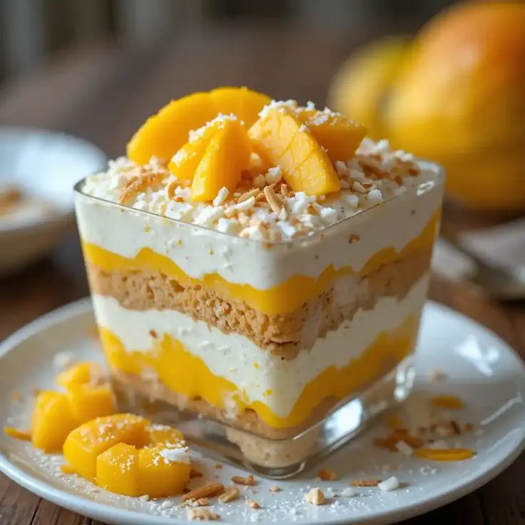 Tropical Mango Coconut Dream Parfait π₯π₯₯β¨
