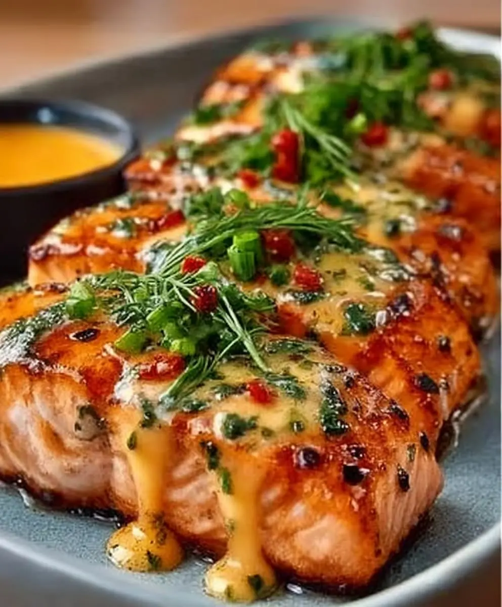 Creamy Garlic Dijon Salmon