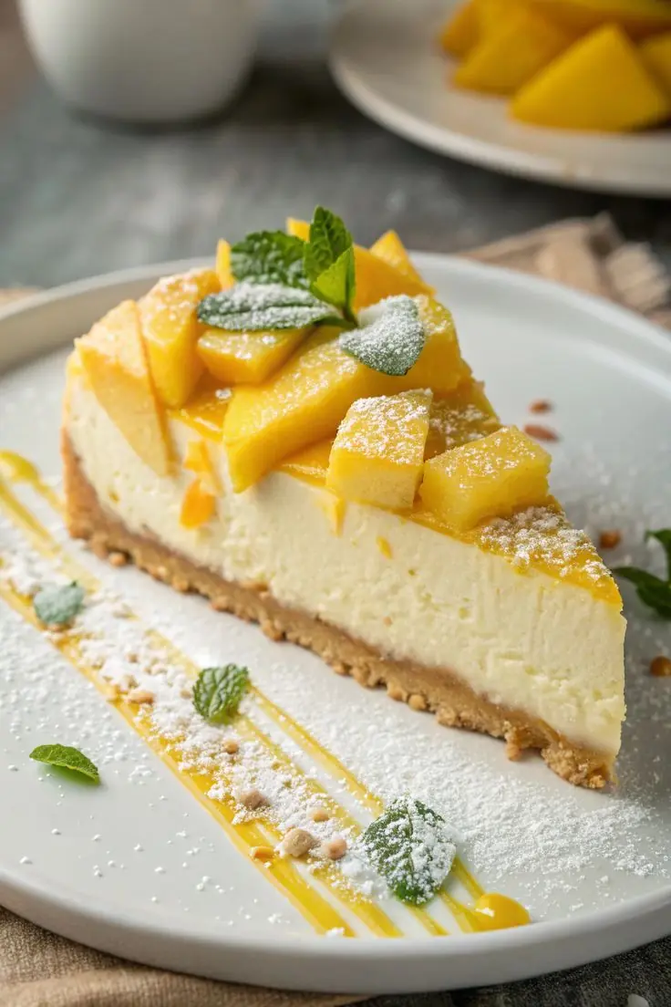 🍋 Classic Lemon Meringue Cheesecake
