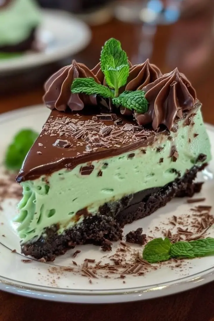 Mint Chocolate Cheesecake