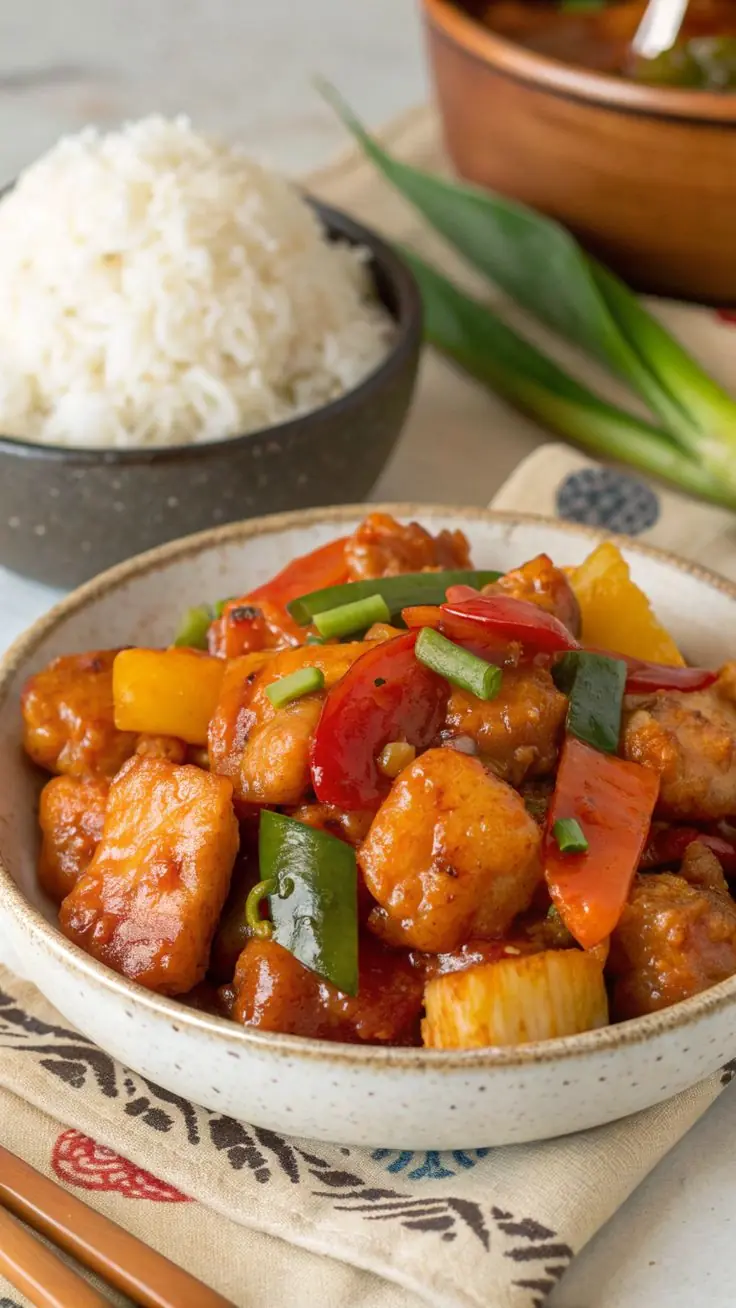 Sticky Pineapple Chicken