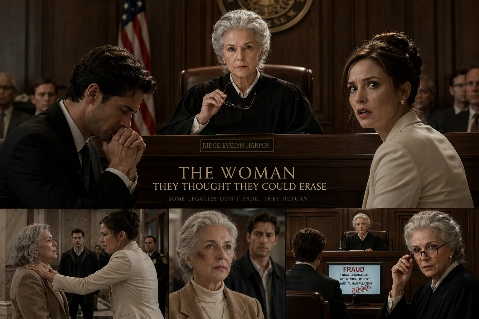 They Called the Old Woman a Burden... Until She Walked Behind the Judge's Bench
