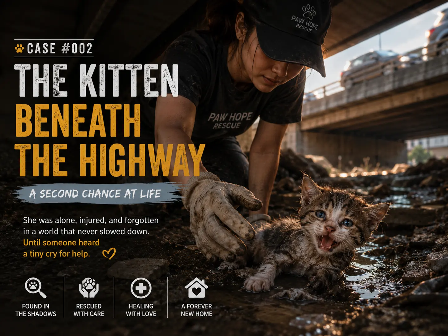 The Kitten Beneath the Highway