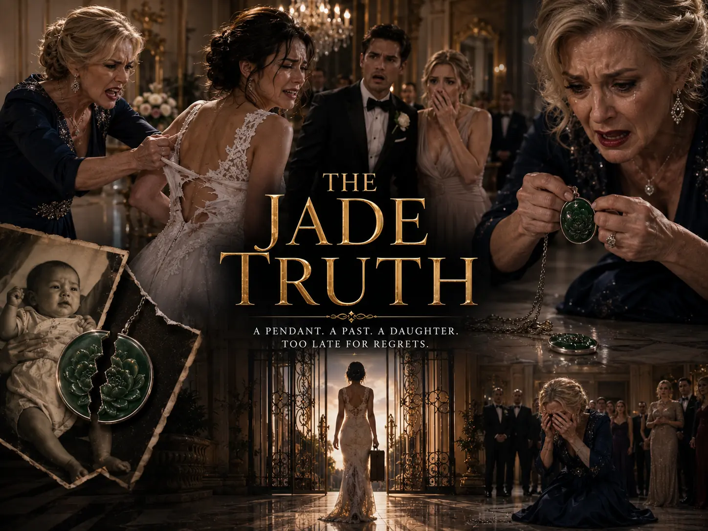 She Destroyed the Poor Bride's Wedding Dress, Only for a Fallen Jade Pendant to Reveal the Shocking Truth About Her Family!
