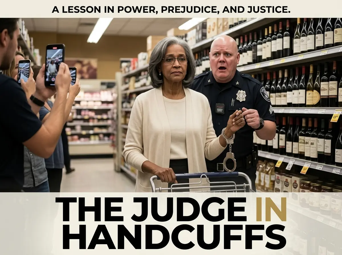 He Handcuffed an Elderly Woman in a Grocery Store for Shoplifting, Unaware She Was the Senior Federal Judge Who Presided Over His Chief's Court!
