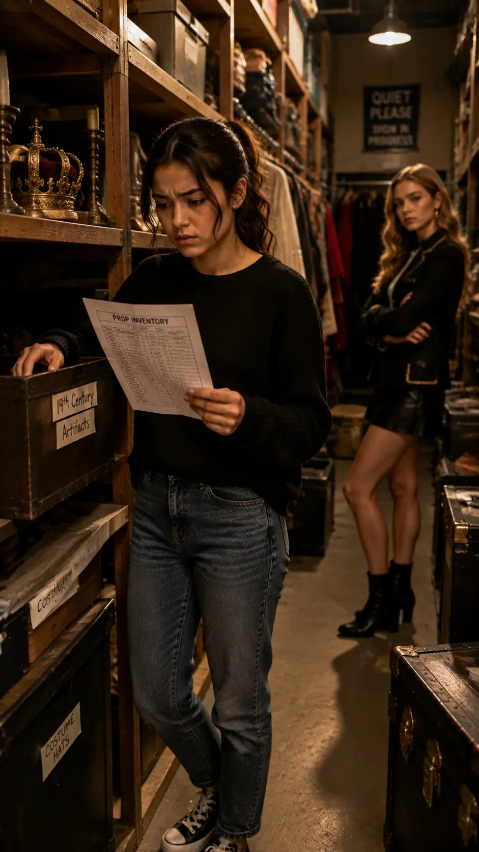 The Prop Storage Record That Exposed the Truth After She Attacked Me Backstage
