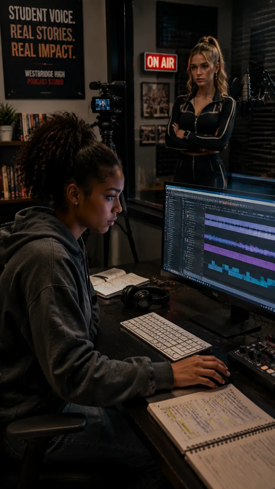 The Podcast Edit History That Exposed the Truth After She Tried to Blame Me
