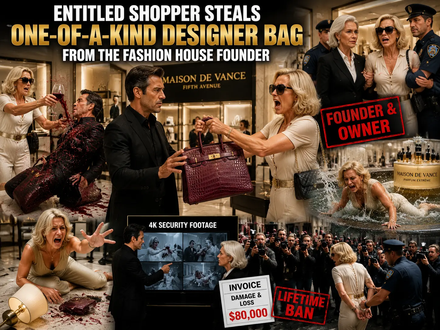 Entitled Shopper Steals One-of-a-Kind Designer Bag from the Fashion House Founder