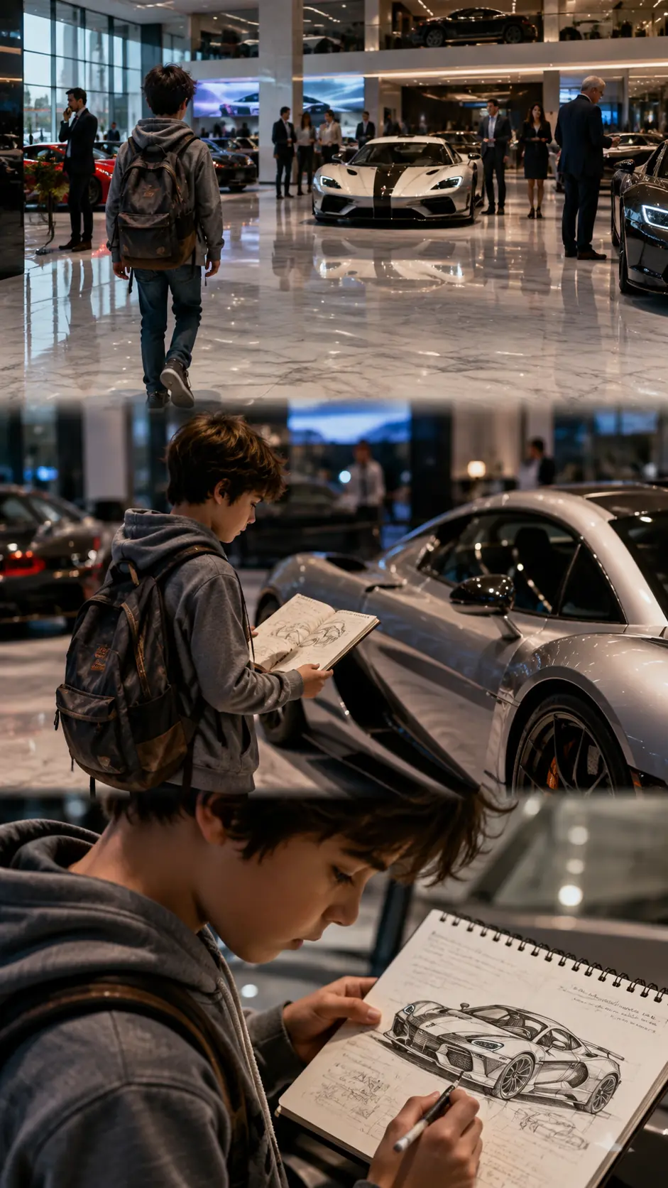 The Boy Who Drew Cars