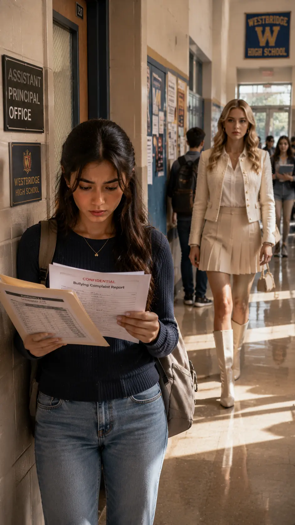 The School Record That Exposed Blair After She Tried to Ruin My Reputation