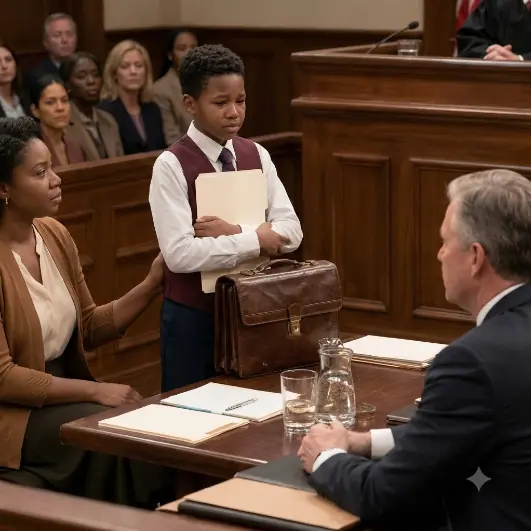 "GET THIS BRAT OUT OF MY COURTROOM!" THE CORRUPT JUDGE LAUGHED AT THIS 11-YEAR-OLD BOY. BUT HE HAD NO IDEA THE KID JUST EXPOSED HIS MILLION-DOLLAR SECRET...