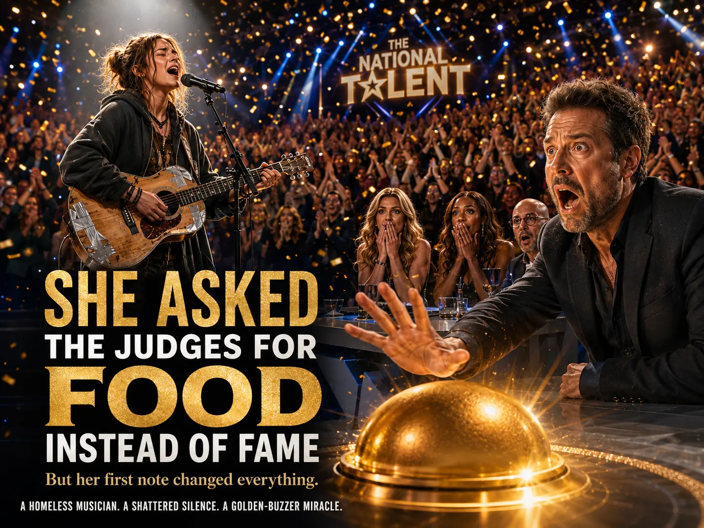 She Asked the Judges for Food Instead of Fame But Shocked Everyone Instead