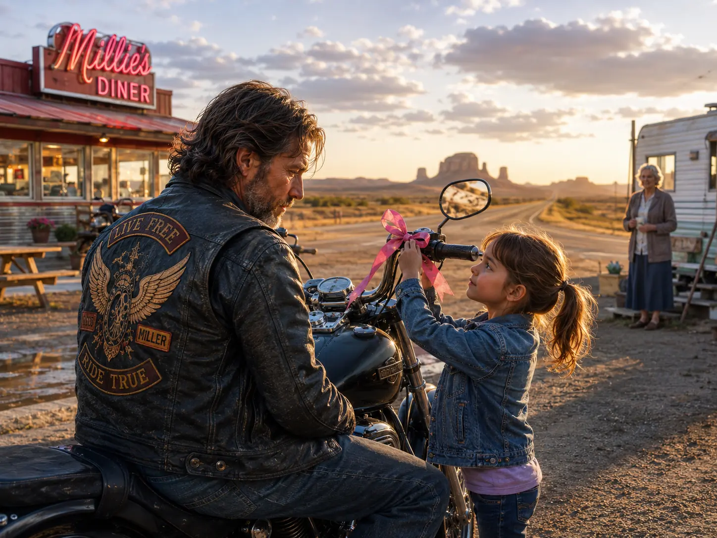 A Guardian's Promise: The Echoes on the Highway
