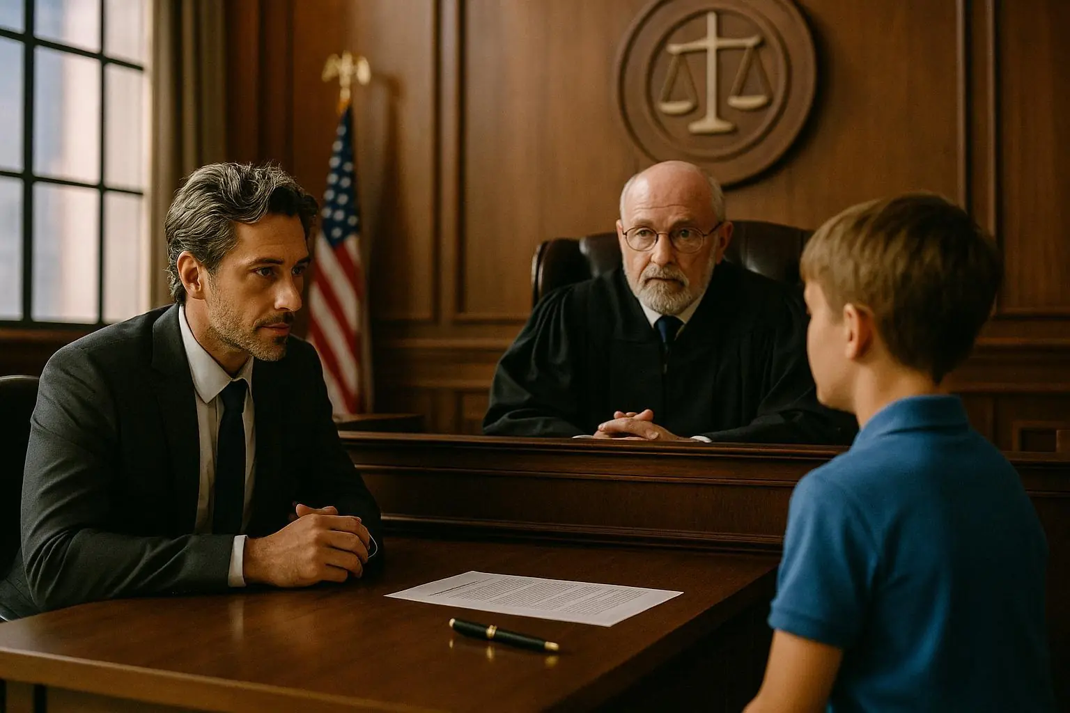 A 10-Year-Old Walked Into Court as His Dad’s Lawyer — One Question Overturned a 15-Year Sentence